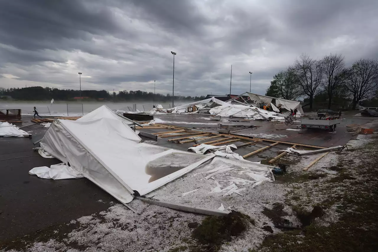 Massive Unwetter in Südbayern: Kurz vor der Katastrophe