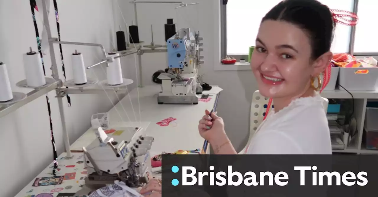 Brisbane woman whips up a fashion label in her spare room