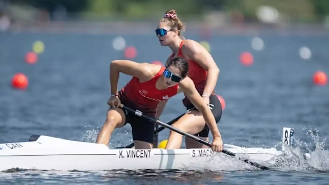 Vincent, MacKenzie win bronze at sprint canoe worlds, clinch Olympic quota spot for Canada