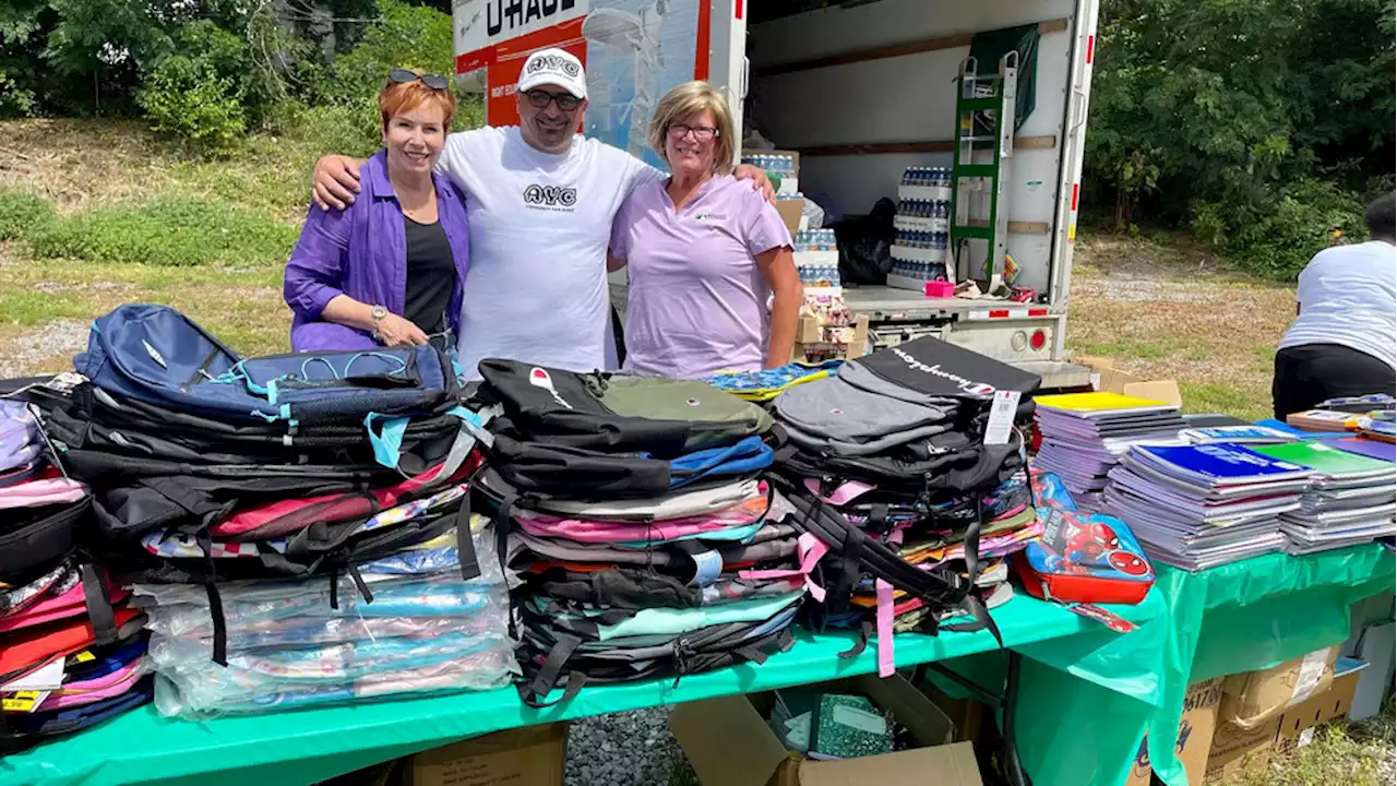 Back-to-School Community Fair distributes school supplies to residents