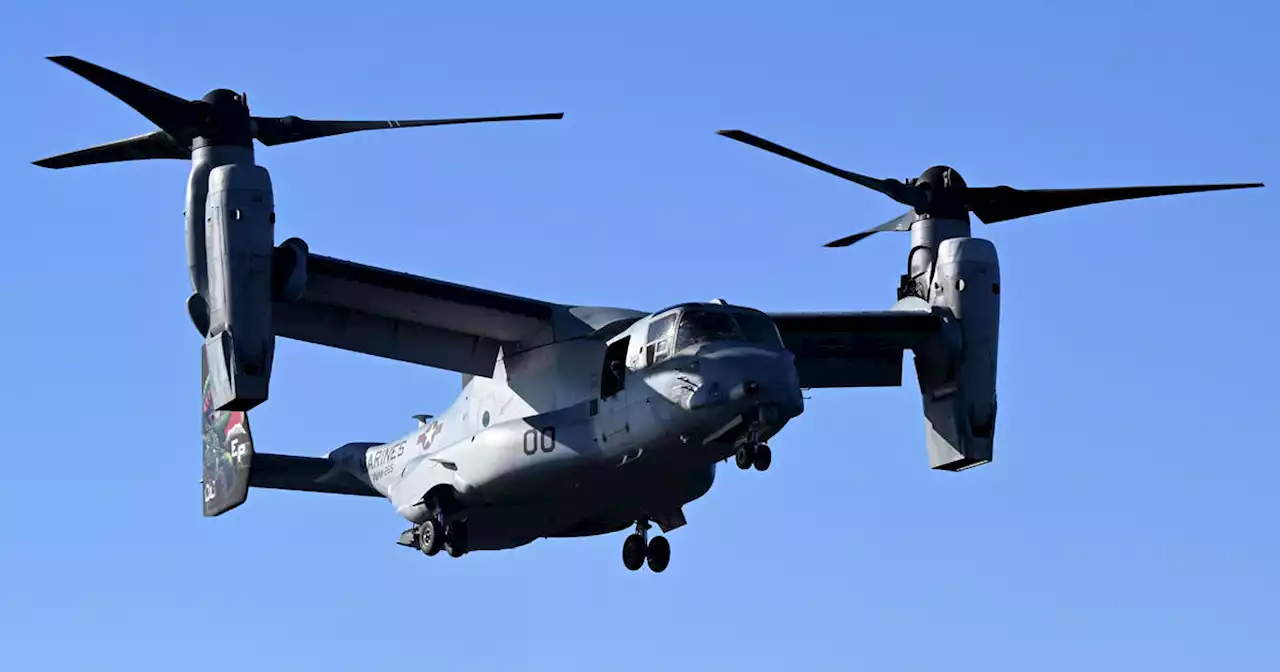 3 U.S. Marines killed in Osprey aircraft crash in Australia