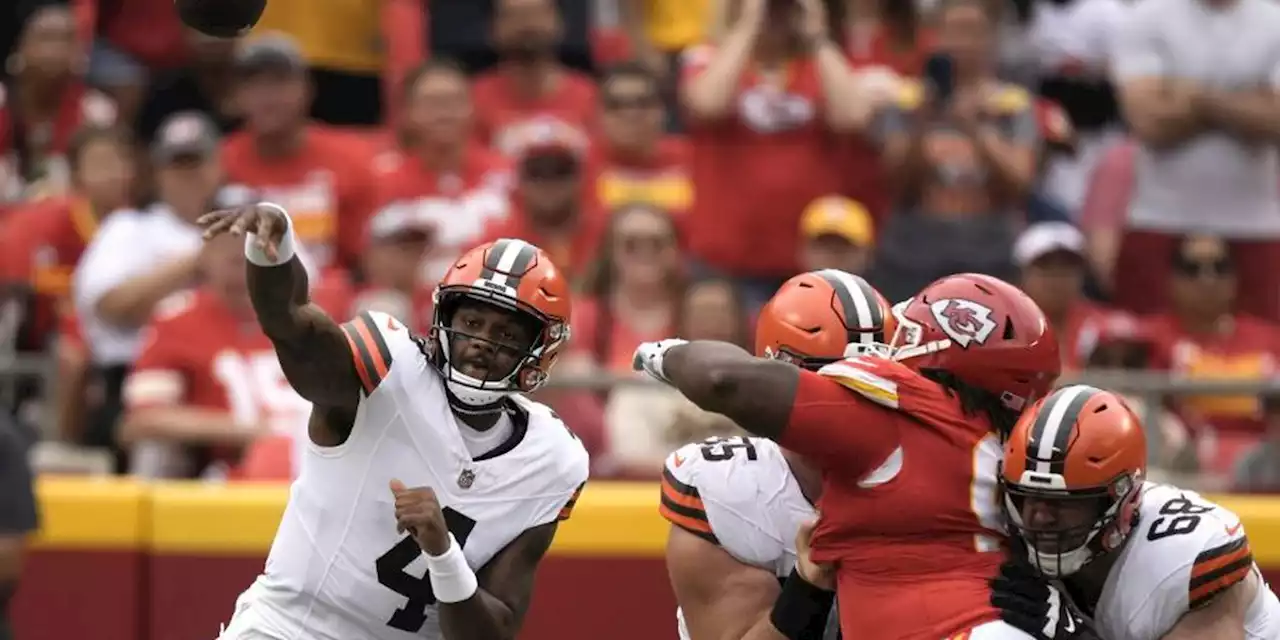 Deshaun Watson leads the Browns to a pair of TDs in a 33-32 preseason loss to the Chiefs