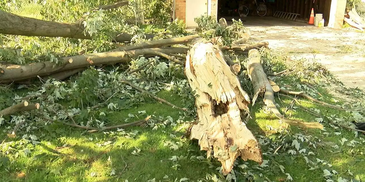 EF2 tornado touched down in Warrensville Heights and Bedford Heights