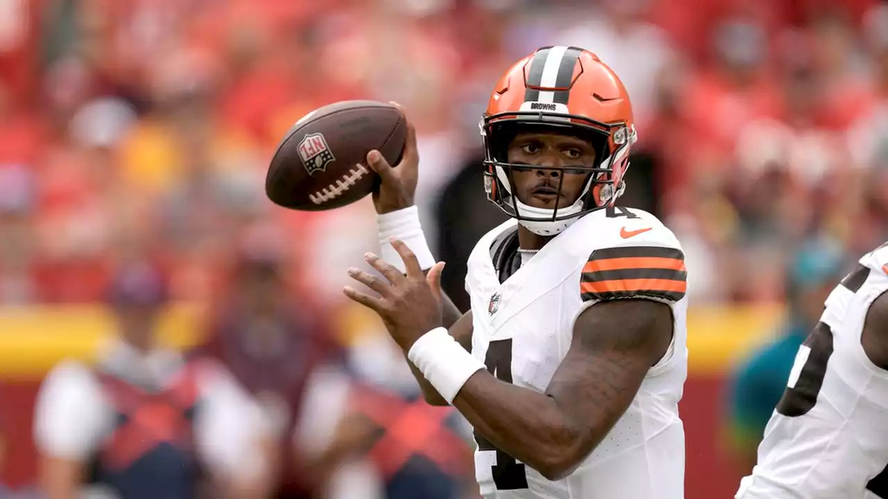 Deshaun Watson: ‘It’s going to be fireworks’ for the Browns’ offense vs. Bengals in opener