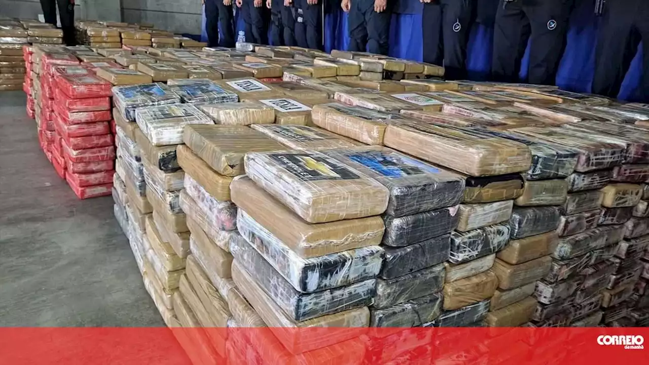 Cocaína encontrada em apreensão histórica em Espanha tinha como destino Portugal