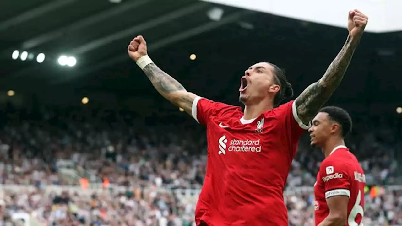 Hasil Liga Inggris: 10 Pemain Liverpool Kalahkan Newcastle 2-1