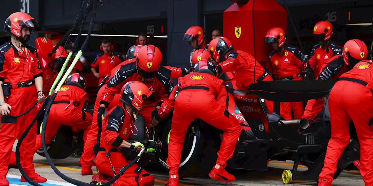 Ferrari, pasticcio ai box e ritiro in Olanda: Leclerc è senza gomma