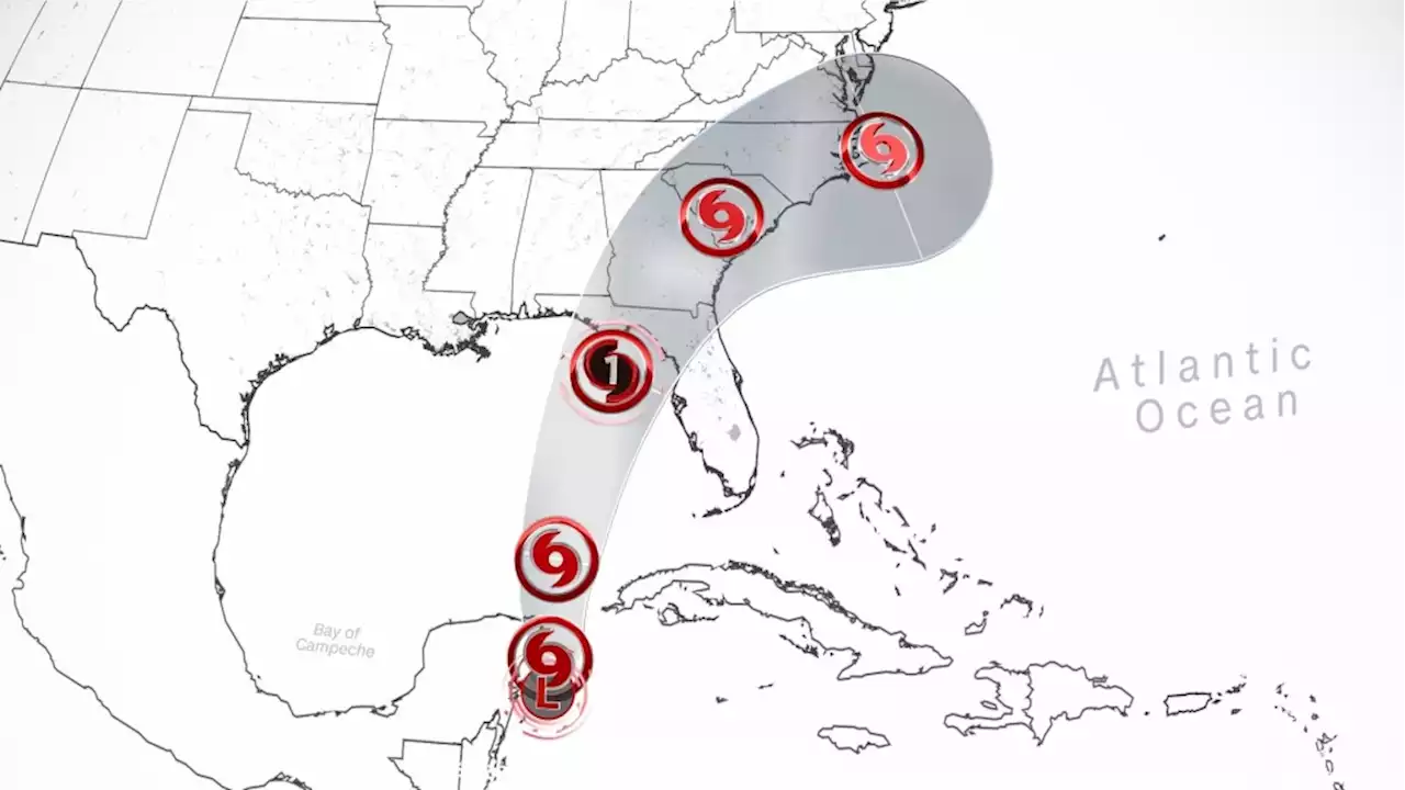 Tropical system could threaten the Gulf Coast and Florida this week