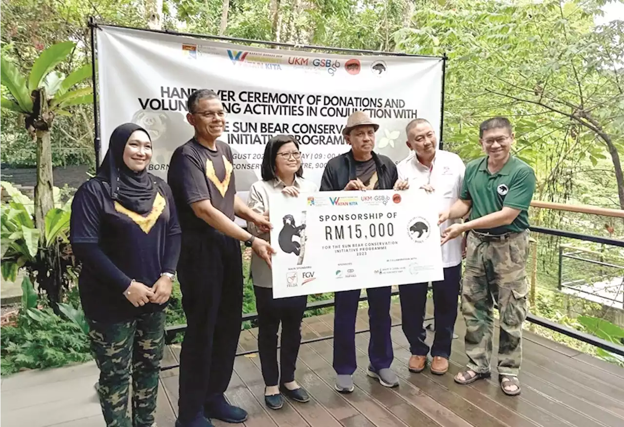 A RM135,000 boost for sun bear conservation