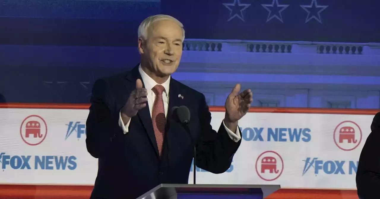 Asa Hutchinson bashes Ramaswamy for comments comparing Ayanna Pressley to KKK