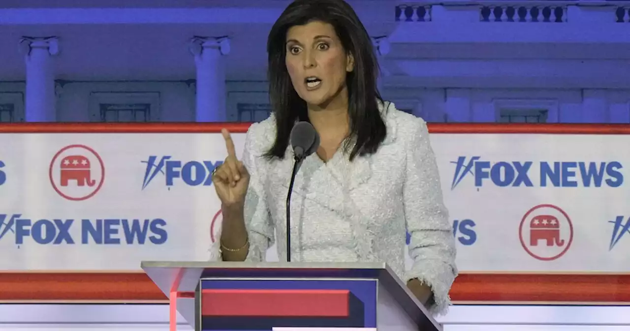 Nikki Haley says idea of Kamala Harris as president should 'send a chill up' voters' spines