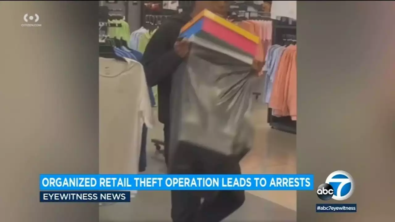 Undercover Police Sting Thieves At East L.A. Nike Store, Arrest 10 In Ongoing Retail Crime War