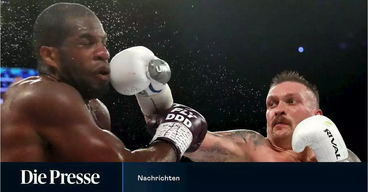 Boxen: Usyk verteidigte WM-Titel gegen Dubois