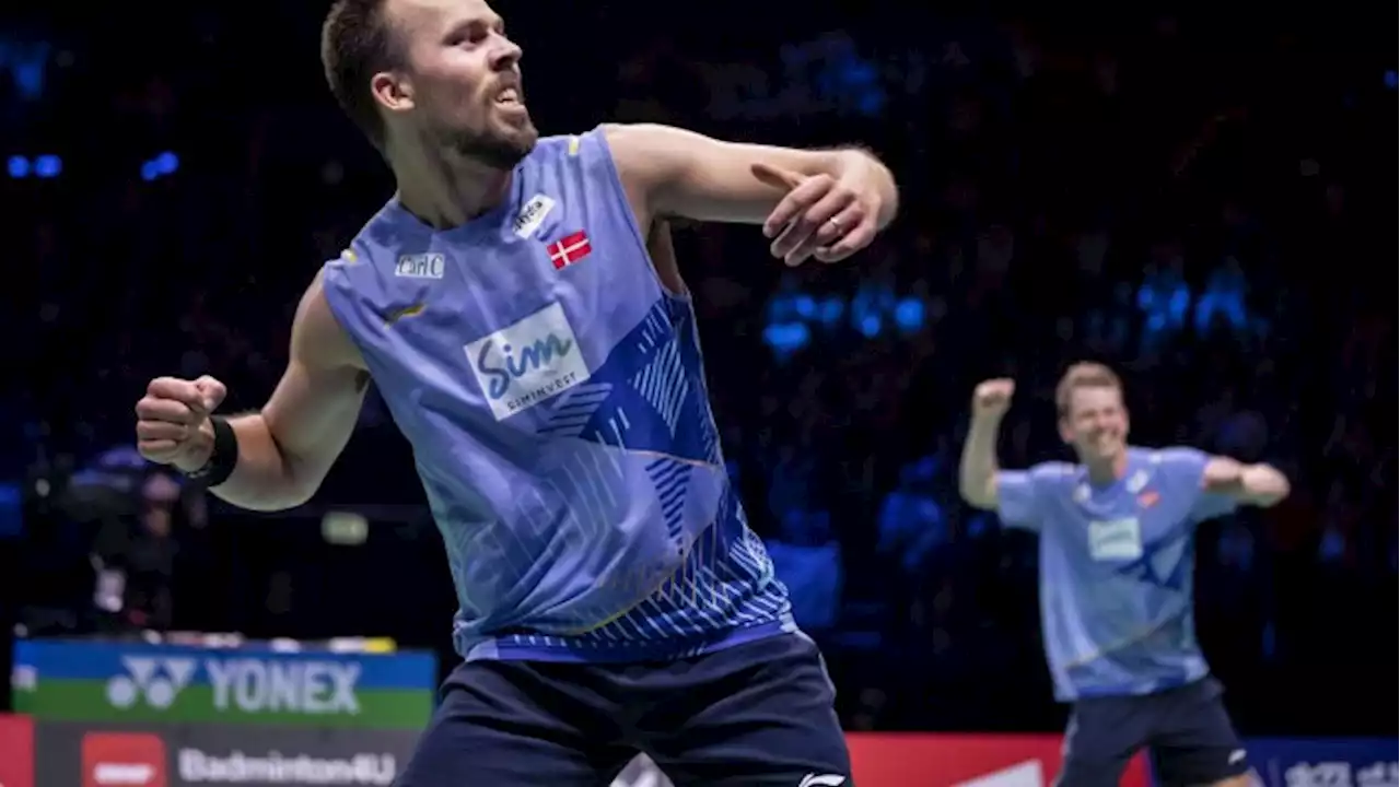 'Fantastisk' hjemmebanestemning er nøglen til VM-sejr for dansk badmintonduo