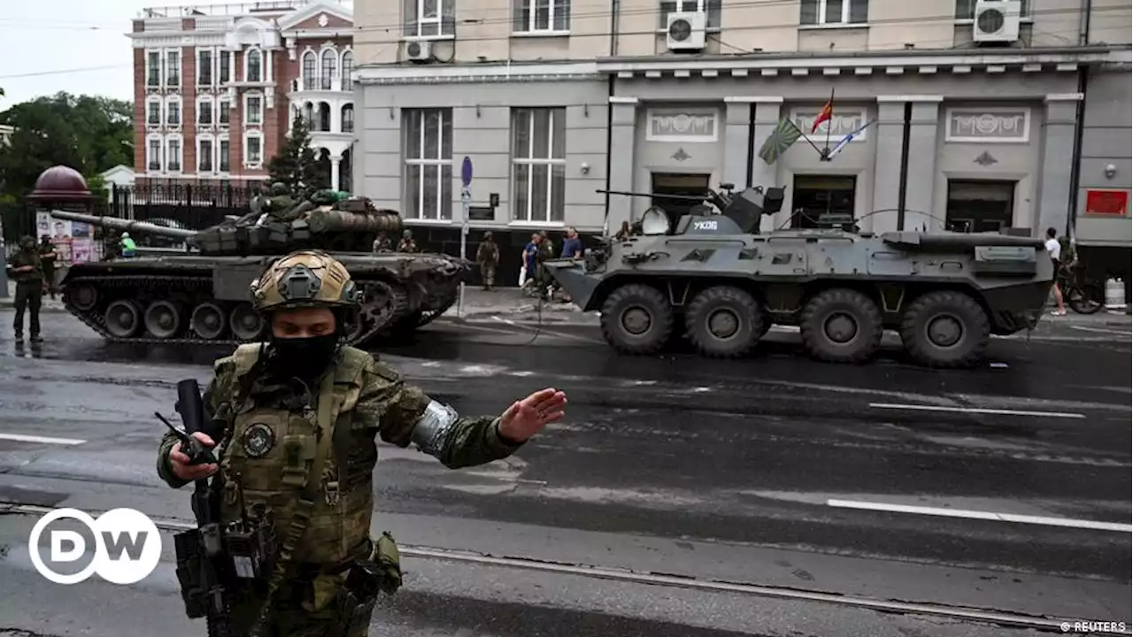 Мятеж Пригожина и ЧВК 'Вагнер' в фотографиях – DW