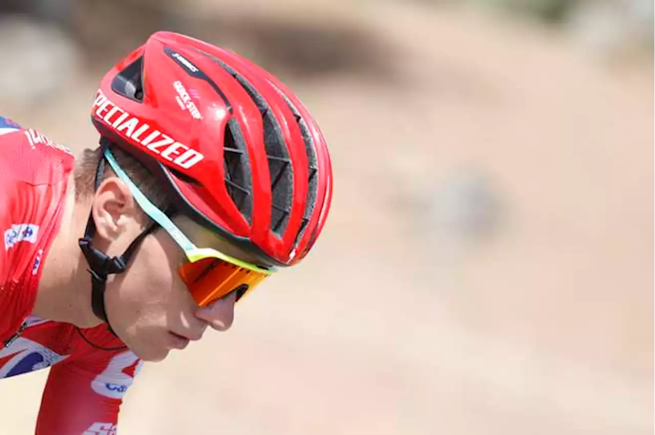 Remco Evenepoel, molesto tras la primera etapa de La Vuelta: “Ha sido una mierda”