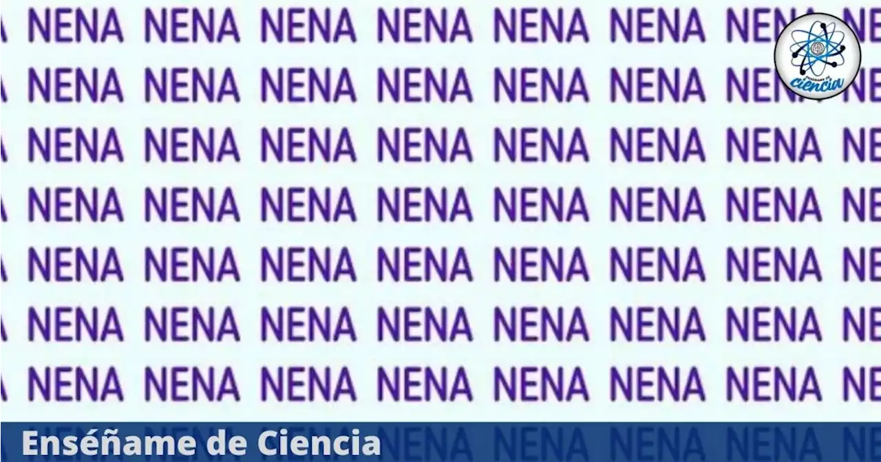 Acertijo visual IMPOSIBLE: Encuentra la palabra DIFERENTE en menos de 4 segundos