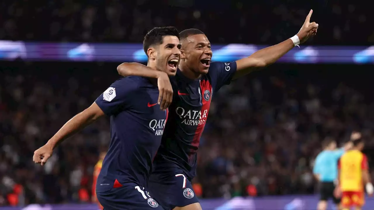 Mbappé dá show, PSG bate o Lens e conquista a primeira vitória no Campeonato Francês