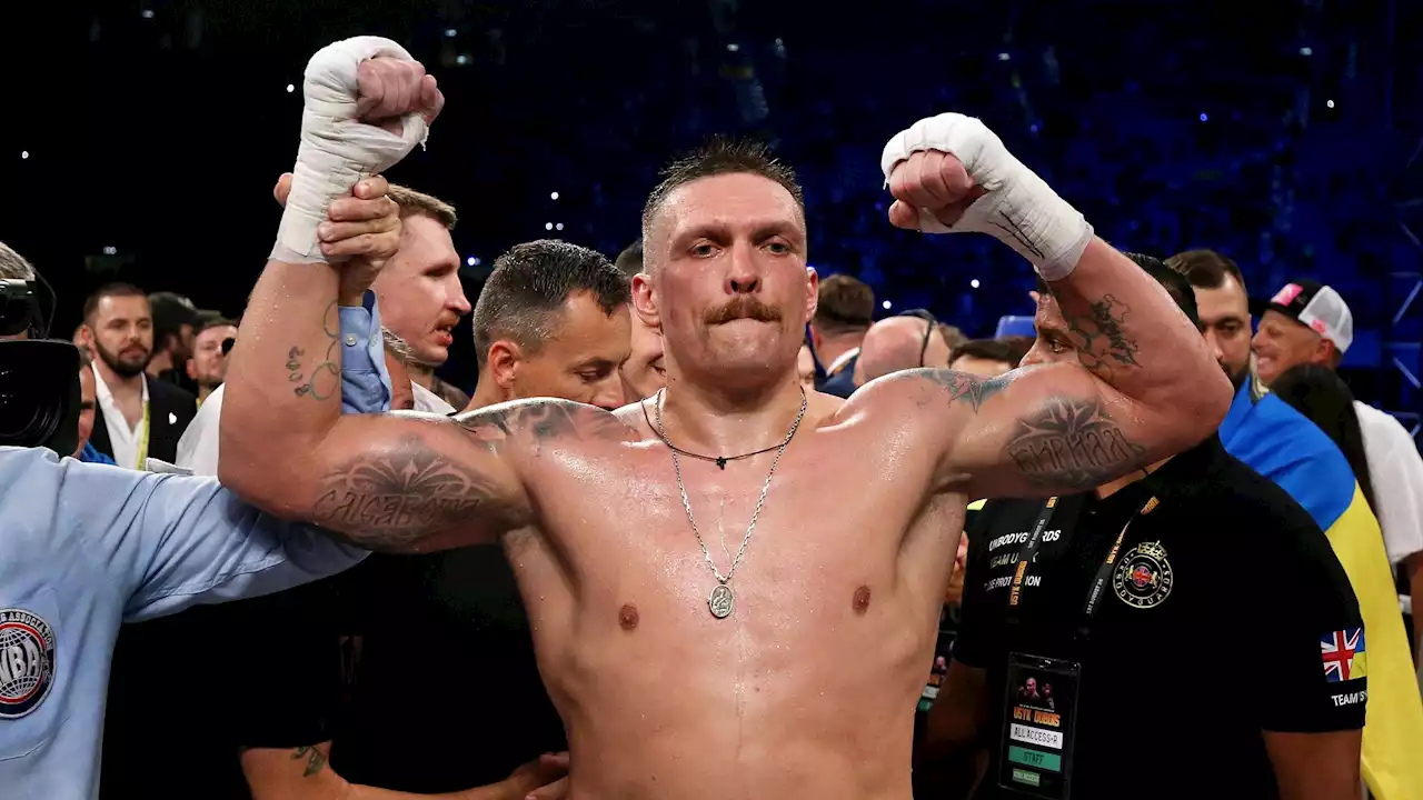 Oleksandr Usyk verteidigt Schwergewichts-Titel - Ukrainer bezwingt Herausforderer Daniel Dubois