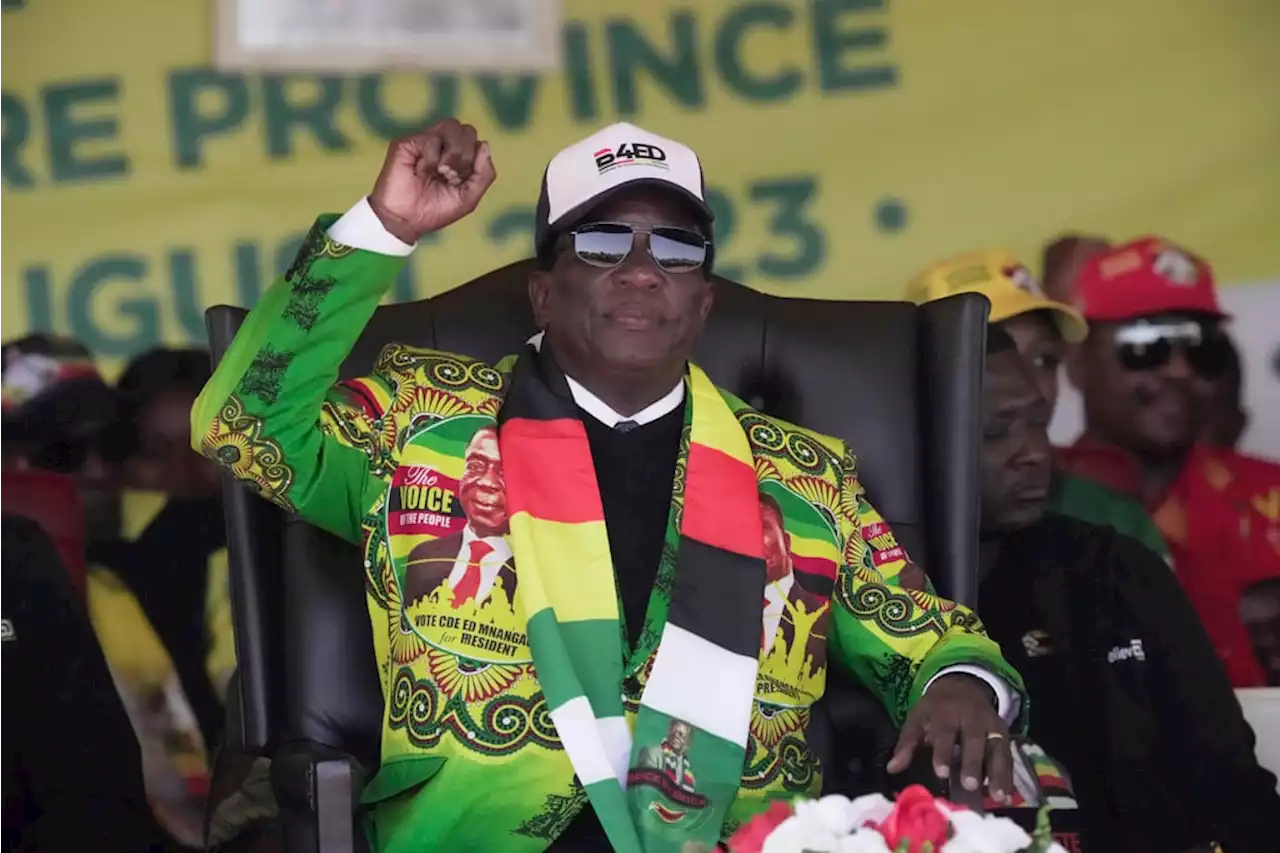 Zimbabwe’s re-elected president fends off election fraud claims