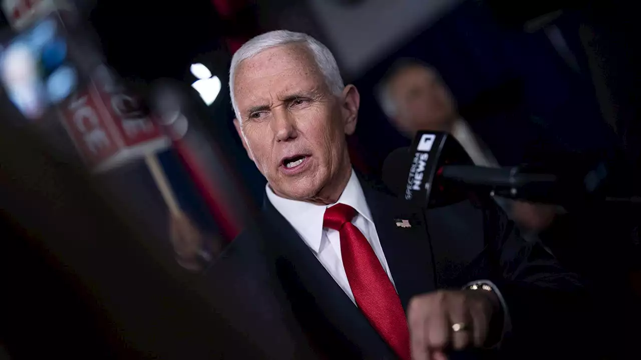 Pence sidesteps on supporting Trump if convicted, says Biden too 'has trampled on the Constitution'