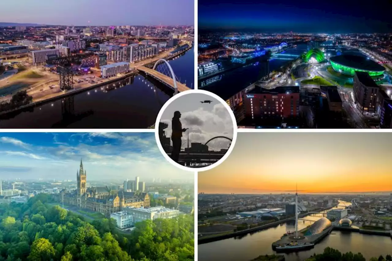 Meet the man who captures stunning Glasgow pictures from a drone