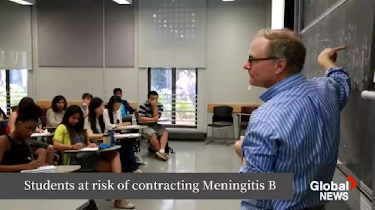 Students at risk of contracting Meningitis B as back-to-school nears