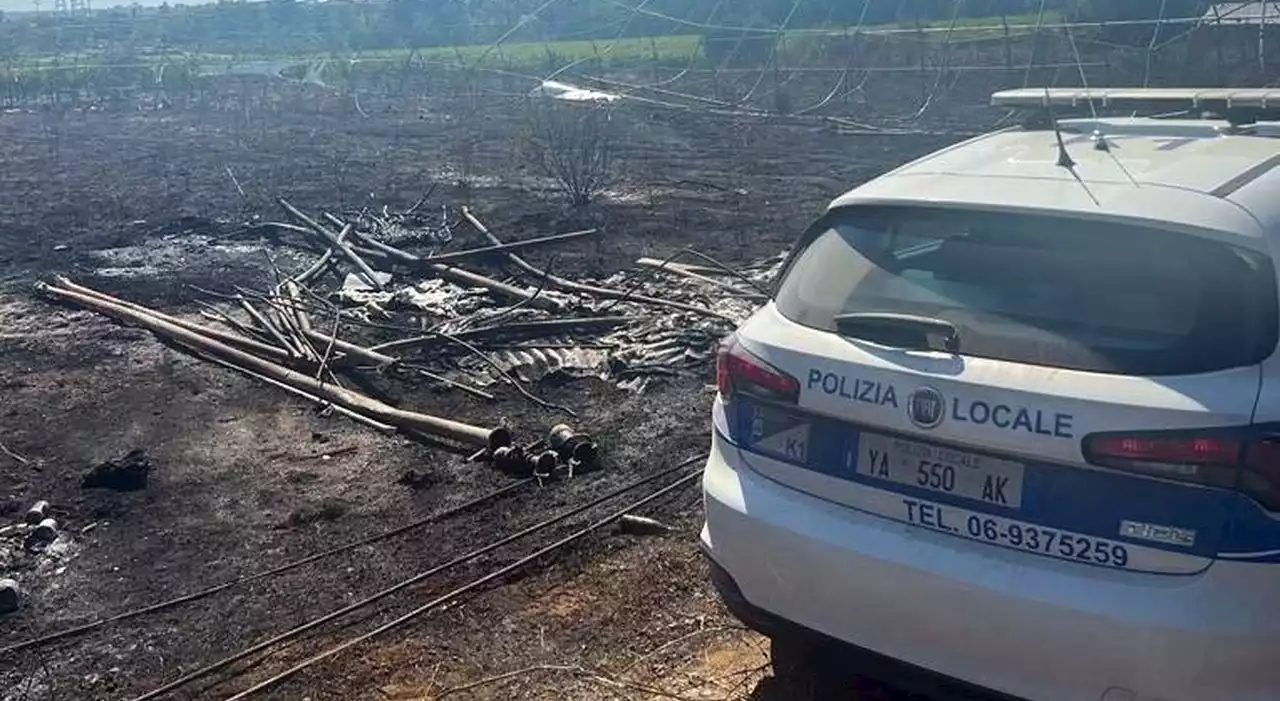 Castelli Romani, ancora incendi: a Lanuvio denunciati dalla Polizia Locale cinque proprietari di terreni