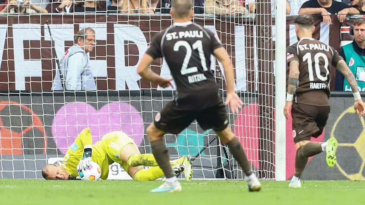 Wieder kein Tor: St. Pauli verzweifelt an Magdeburg-Keeper Reimann