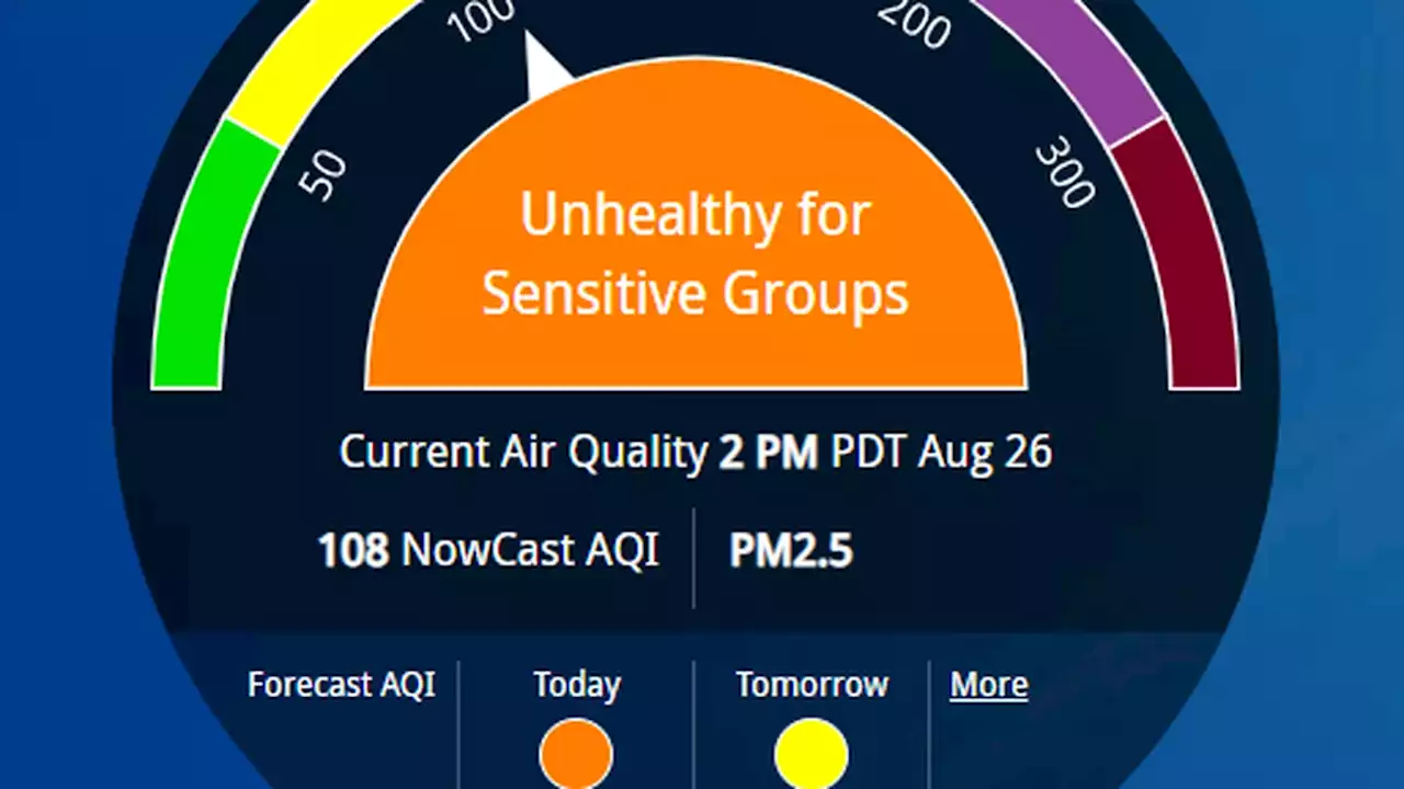 Seattle air quality remains unhealthy for sensitive groups