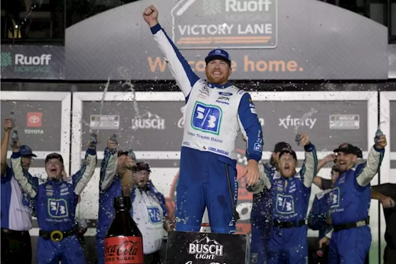 Buescher wins at Daytona, eliminating Elliott and helping Wallace land final NASCAR playoff berth