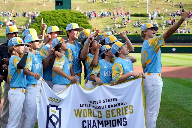 LA sports team scongratulate El Segundo on Little League World