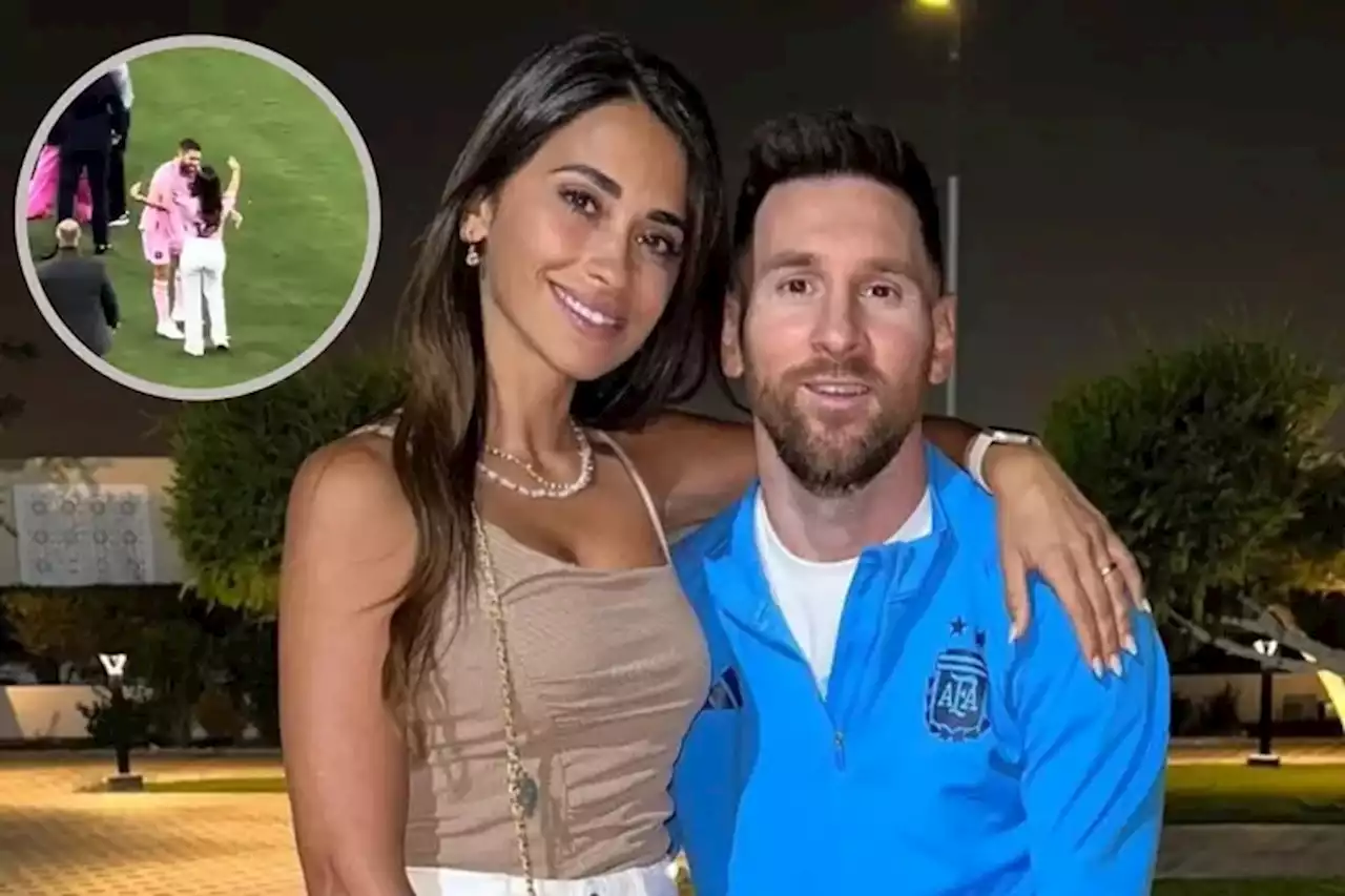 ¿Lo confundió con Lionel Messi? El incómodo momento de Antonela Roccuzzo y Jordi Alba que se volvió viral