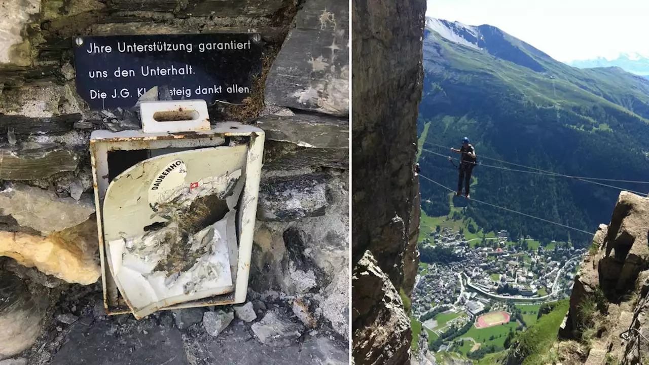 Thieves pull off shocking high-altitude heist in Switzerland leaving climbers baffled