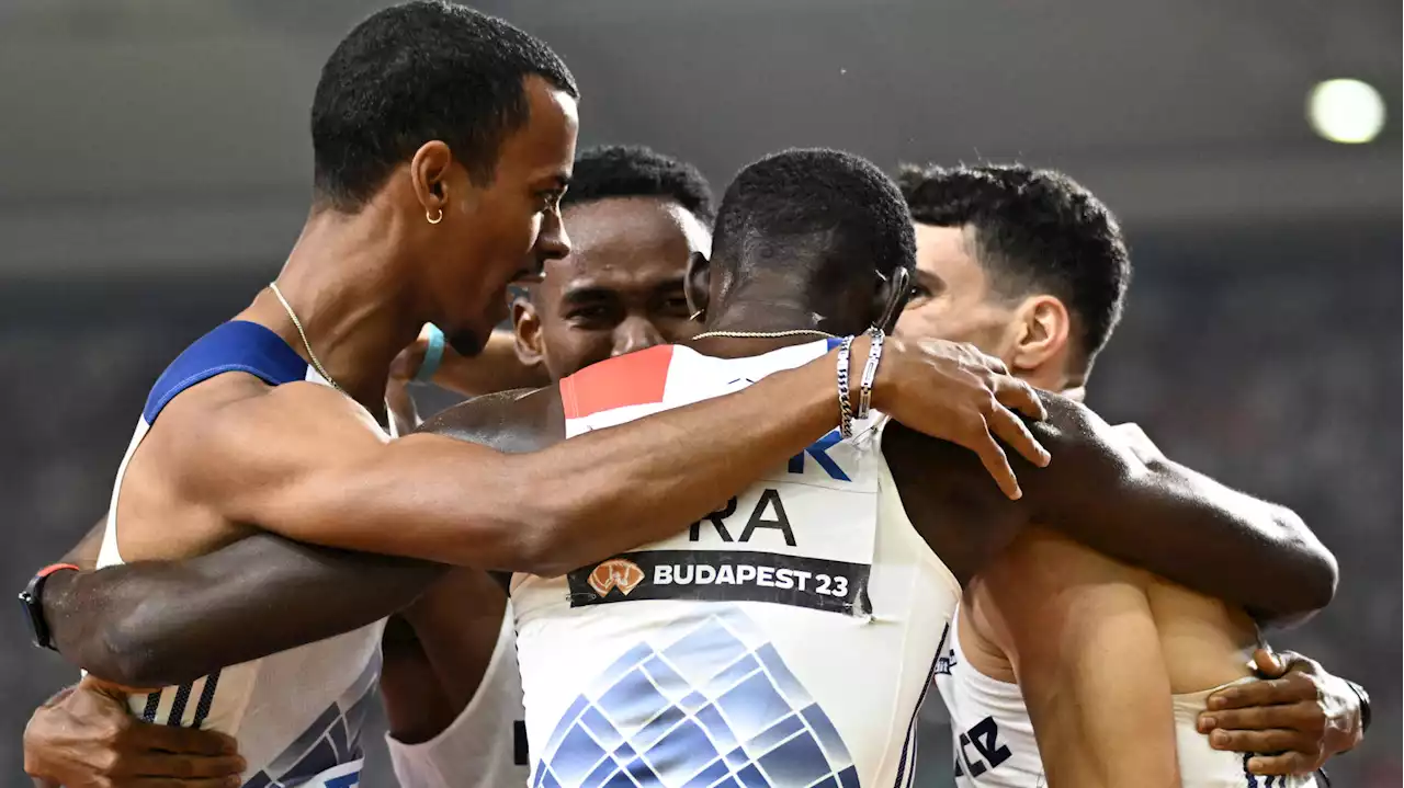 Le relais 4x400 français sauve l’honneur aux mondiaux d’athlétisme avec une médaille d’argent