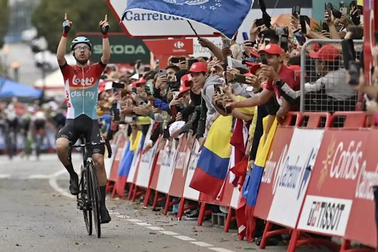 Andreas Kron remporte la deuxième étape de la Vuelta, Andrea Piccolo nouveau maillot rouge