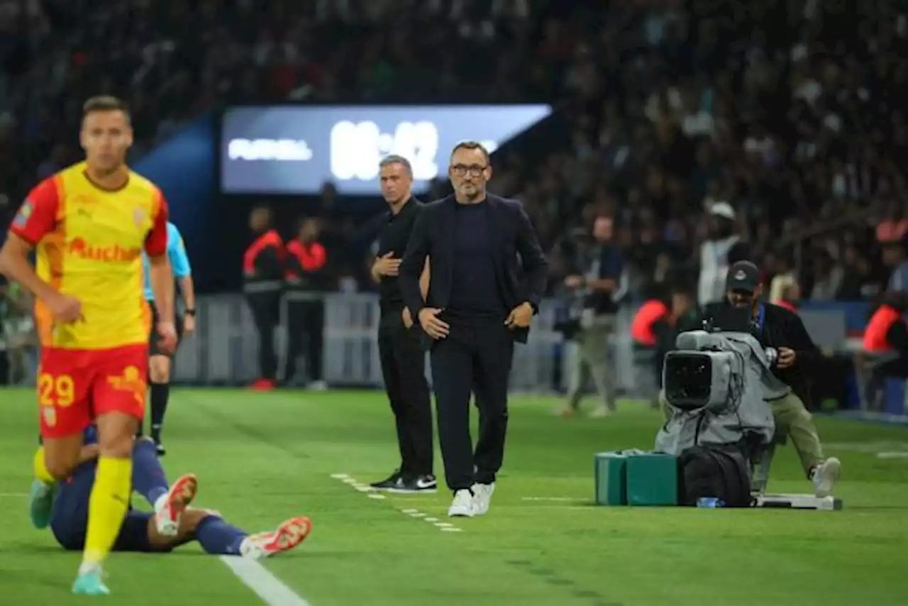 Franck Haise après la défaite de Lens au Parc face au PSG : « Il y avait trop d'écart entre les deux équipes »