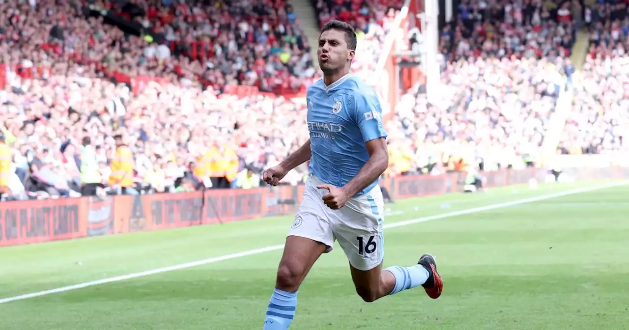 Rodri opens up on secret of Man City's dramatic victory vs Sheffield United