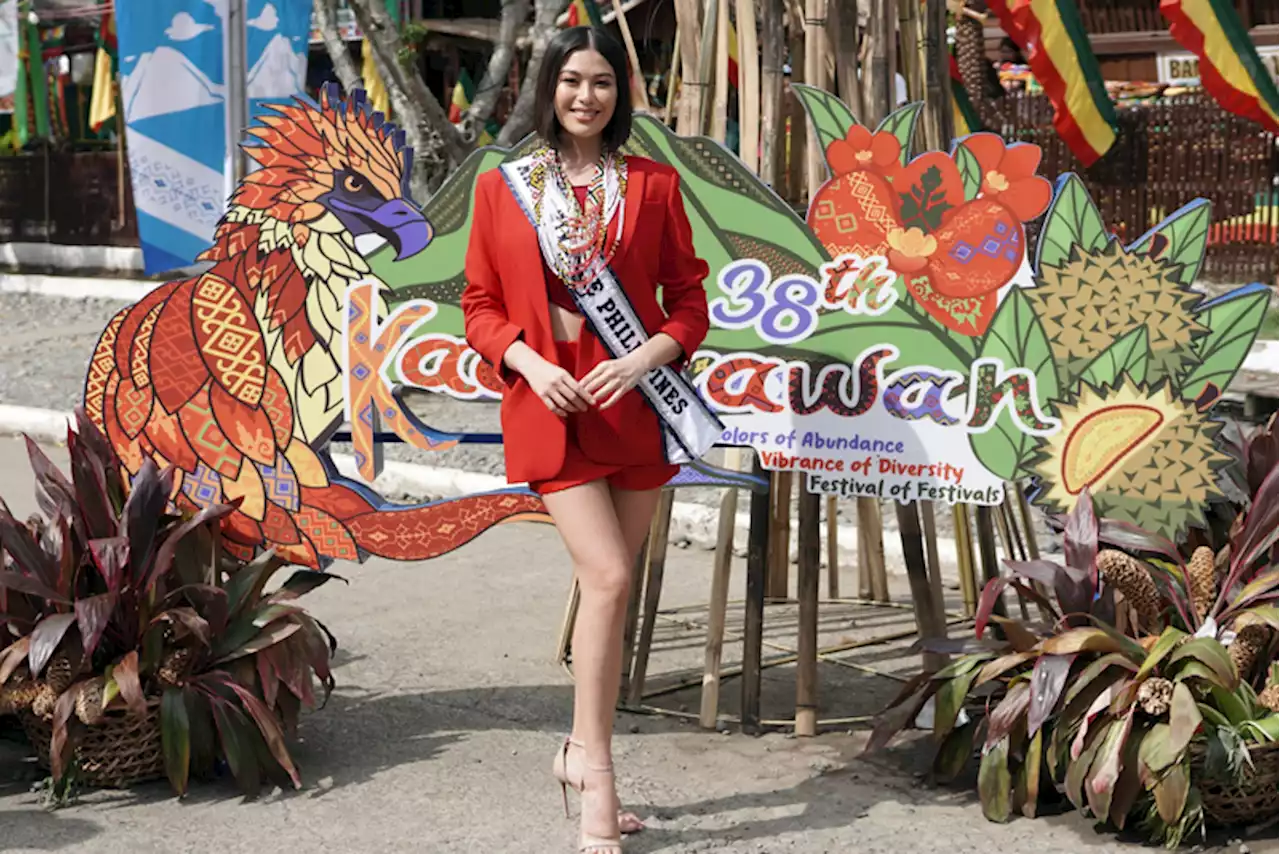 Michelle Dee in Davao for Kadayawan experience