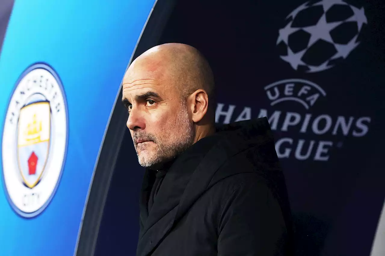 Why isn't Pep Guardiola on the sidelines for Manchester City?