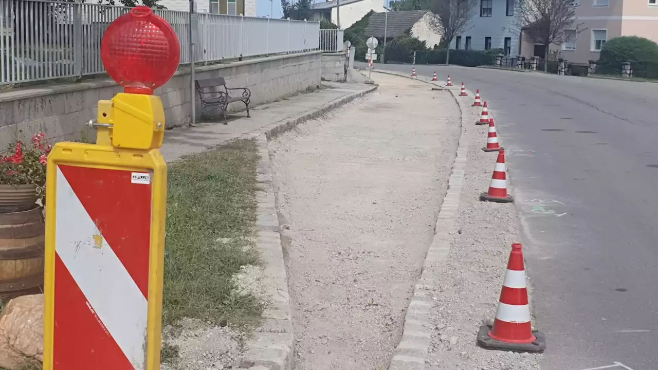 Straßensanierung führt zu vielen Umleitungen in Au am Leithaberge