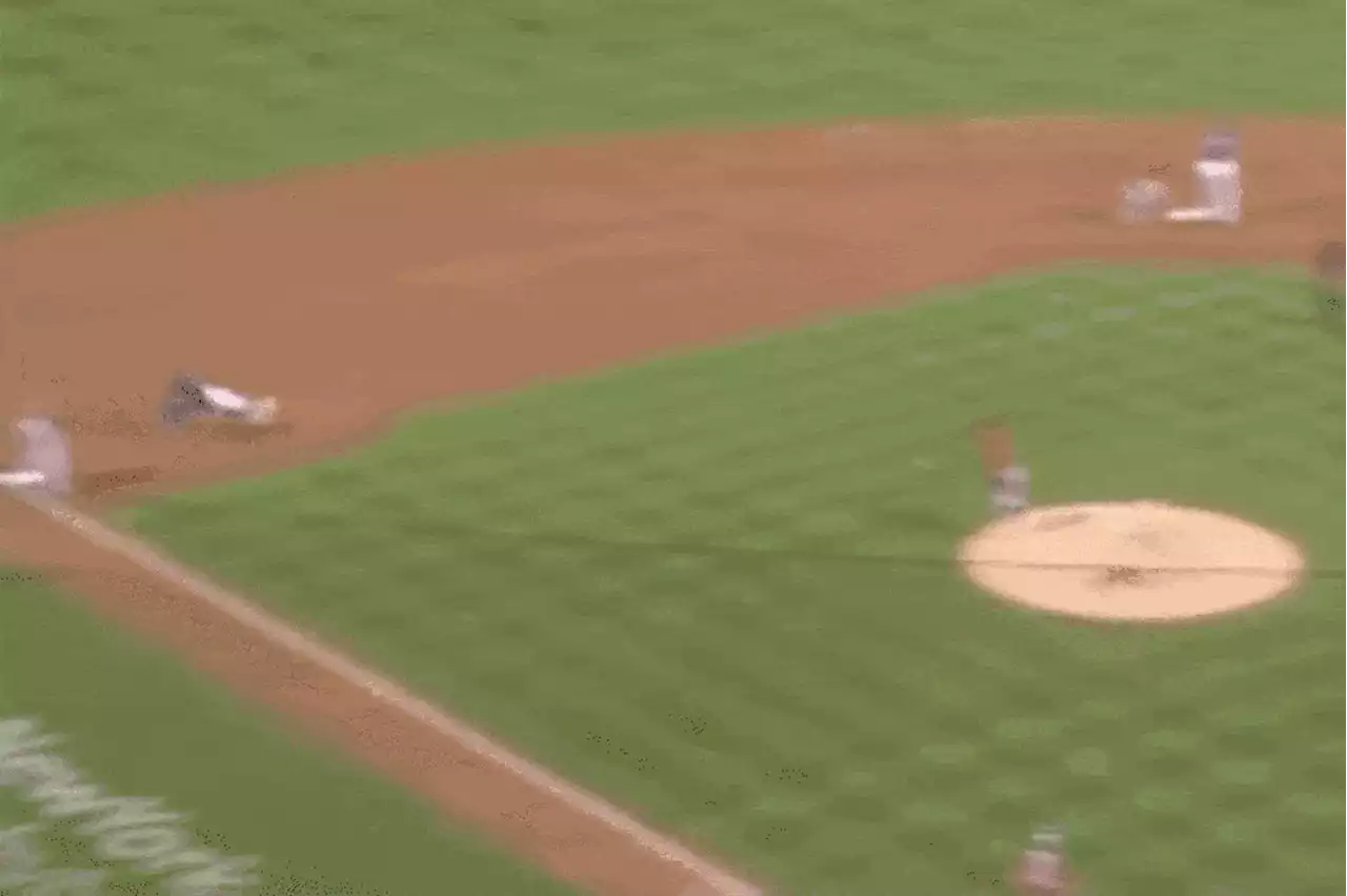 Angels pitcher Chase Silseth hit in head by errant throw in scary moment during Mets game