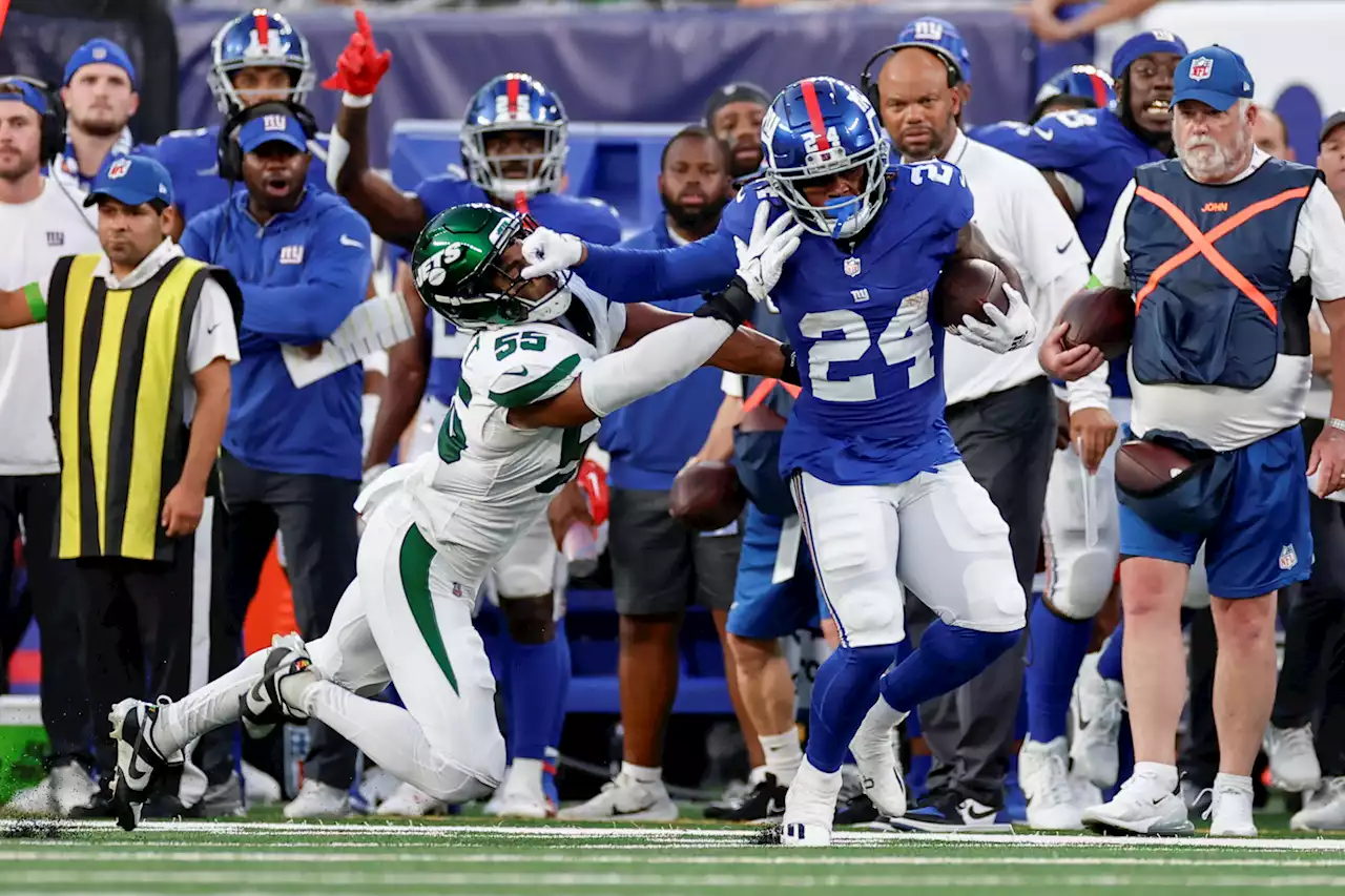 Giants cut running back James Robinson as final roster takes shape