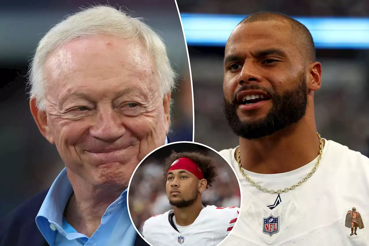 Jerry Jones kept Cowboys’ Trey Lance pursuit a secret from Dak Prescott