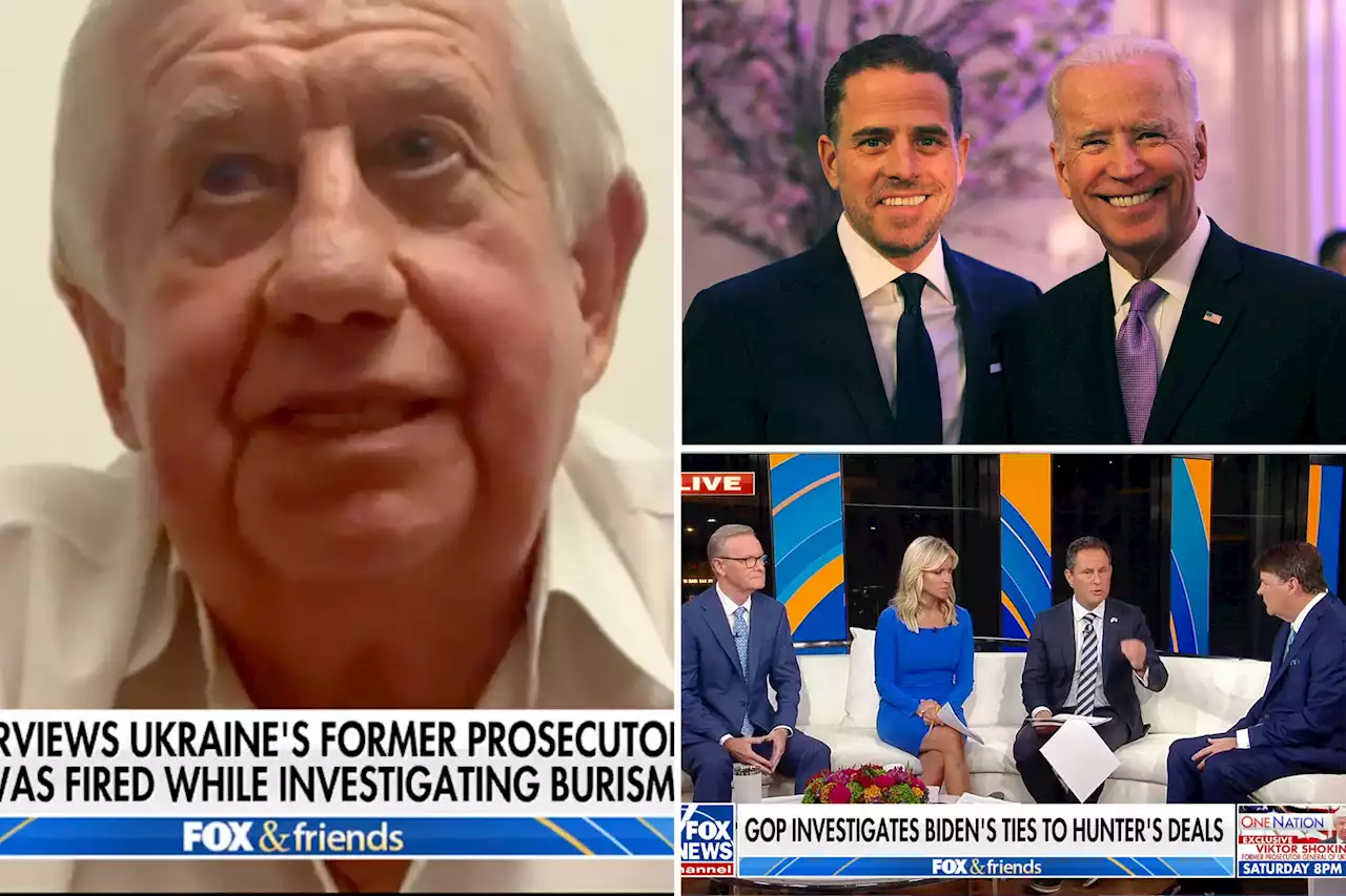 Viktor Shokin says Hunter Biden was recruited by Burisma to ‘provide protection’