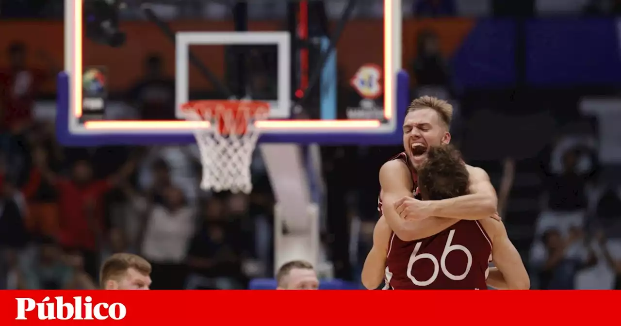 Basquetebol: Letónia causa primeira grande surpresa no Mundial