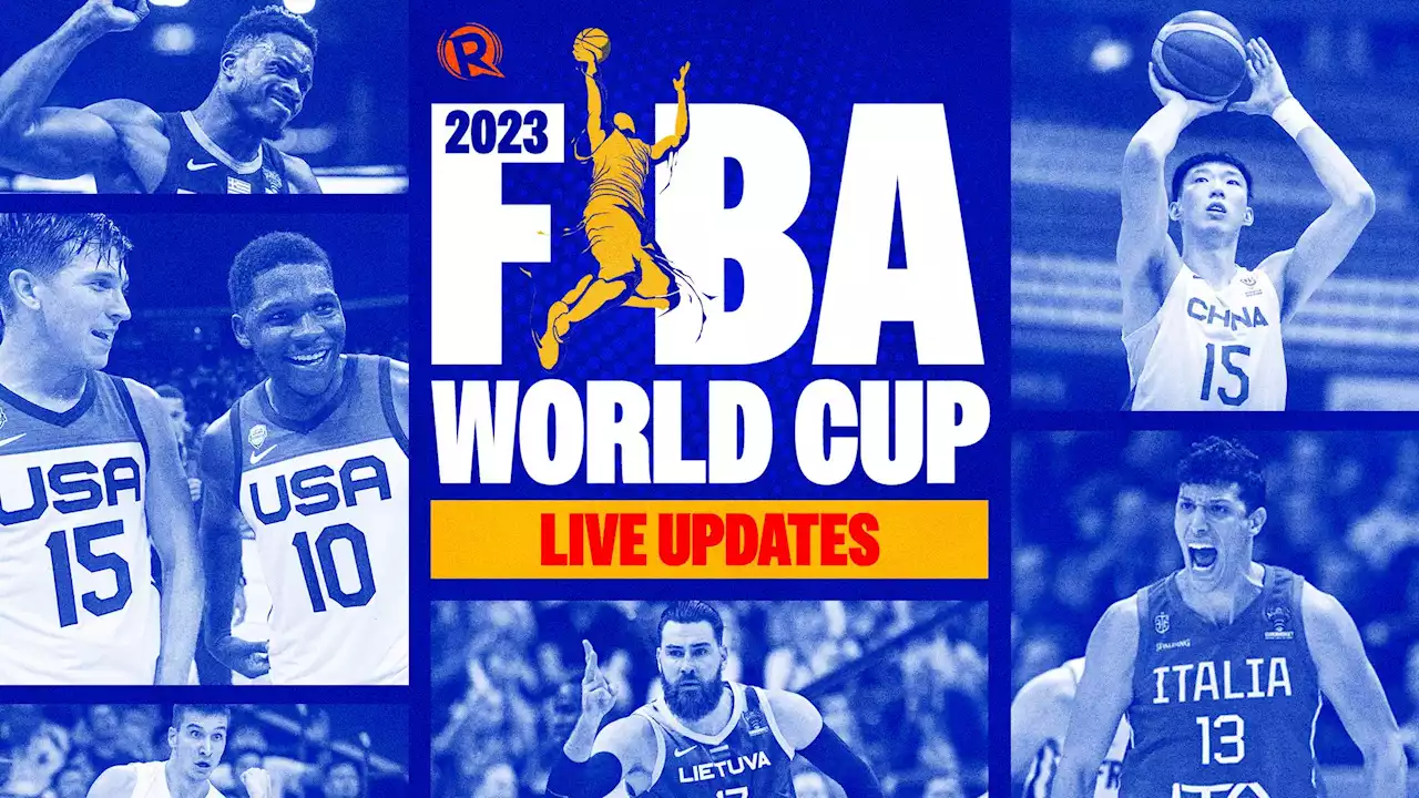 LIVE UPDATES: FIBA World Cup 2023 – August 27 games