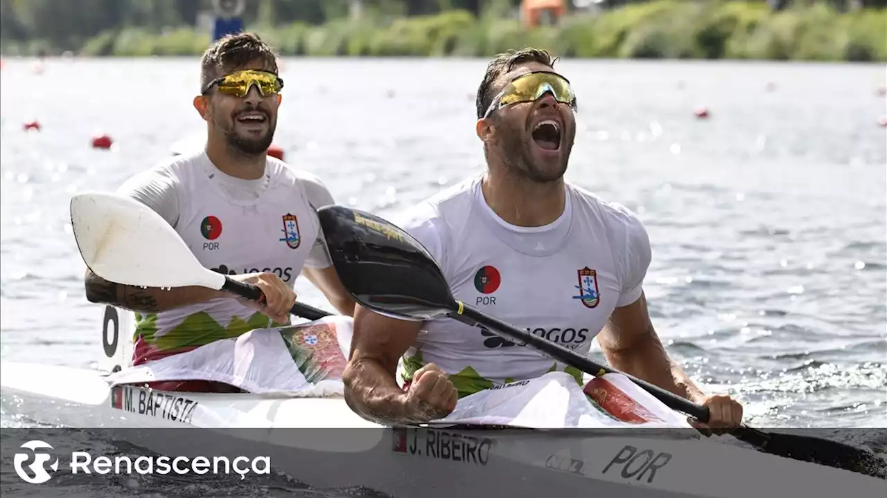 Mundial de Canoagem. Ouro para dupla portuguesa