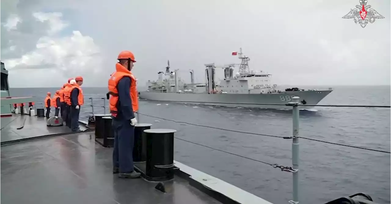 Russian ships return from joint Pacific patrolling with Chinese ships