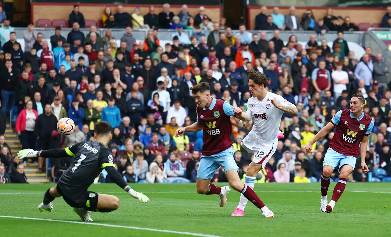 Soccer-Cash double helps Villa to 3-1 win at Burnley